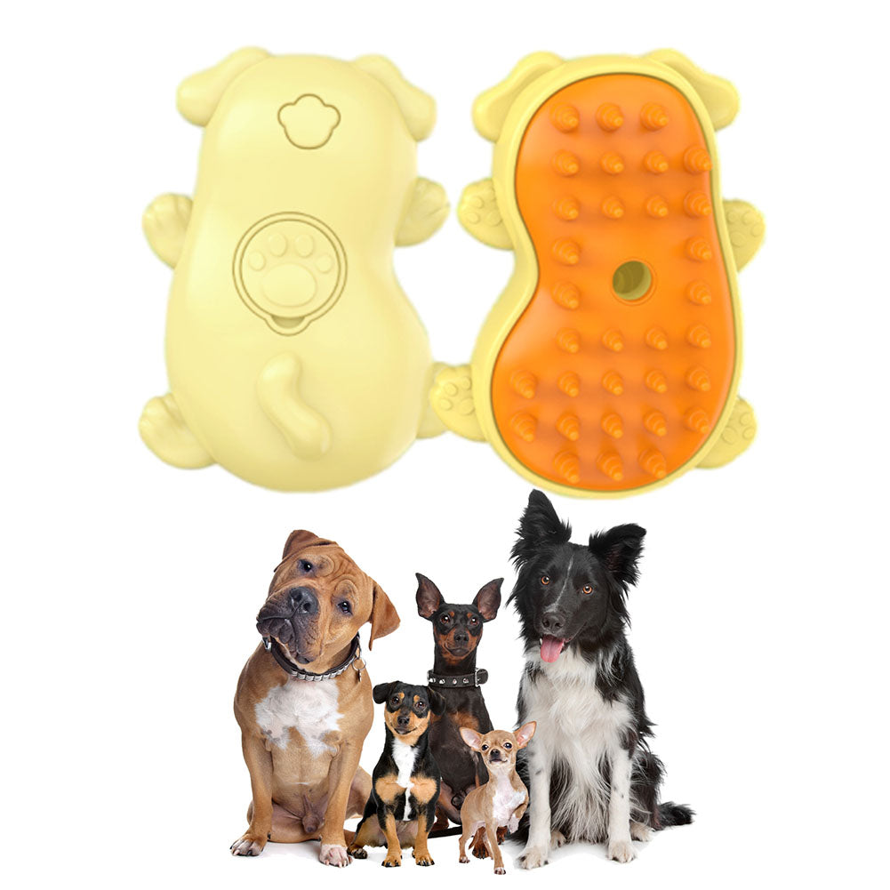 Cepillo para gatos con vapor, lindo cepillo para mascotas con vapor autolimpiante con forma de gato para gatos y conejos
