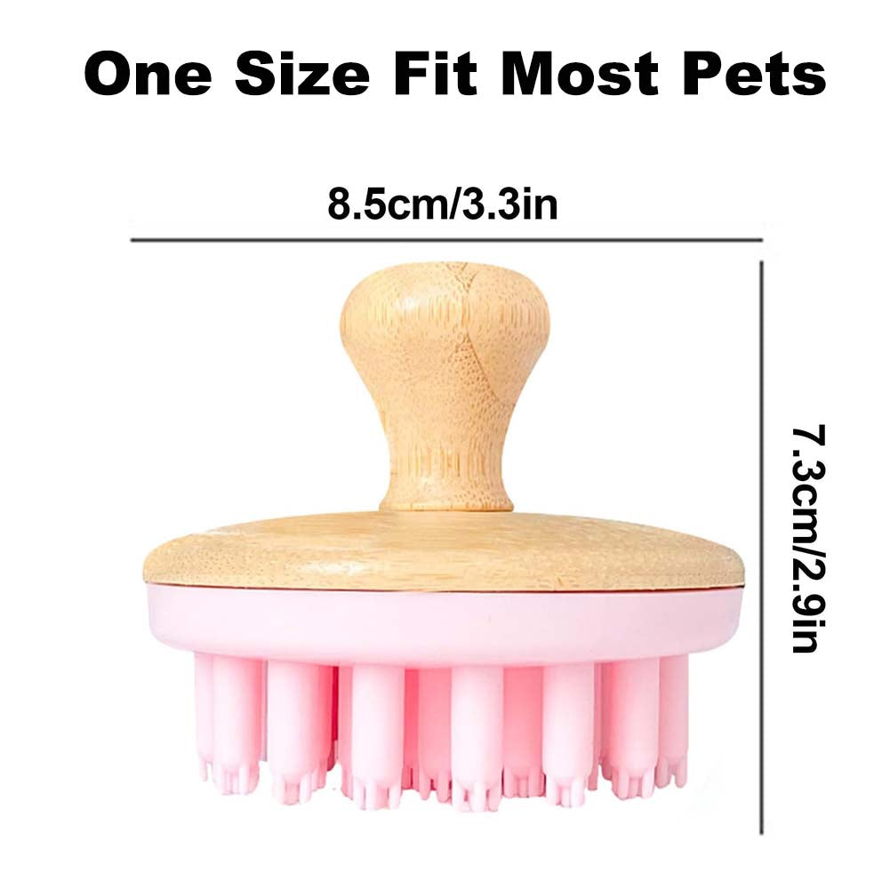 Cepillo para el baño y aseo de perros de pelo largo y corto, perros medianos y grandes, gatos, conejos