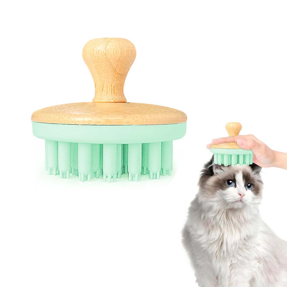 Cepillo para el baño y aseo de perros de pelo largo y corto, perros medianos y grandes, gatos, conejos