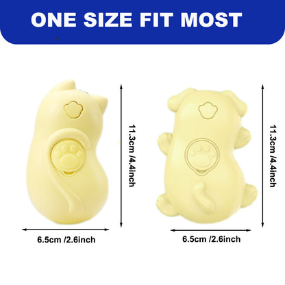 Cepillo para gatos con vapor, lindo cepillo para mascotas con vapor autolimpiante con forma de gato para gatos y conejos