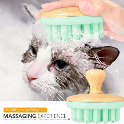 Cepillo para el baño y aseo de perros de pelo largo y corto, perros medianos y grandes, gatos, conejos